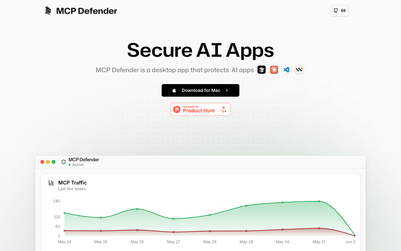MCP Defender：AI应用安全的终极守护者，实时拦截恶意威胁！