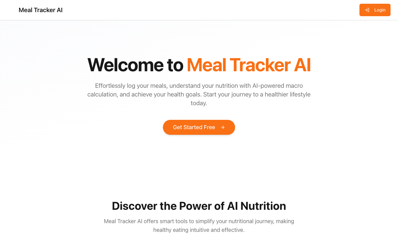 AI智能膳食追踪神器：Meal Tracker AI助你轻松掌控营养健康