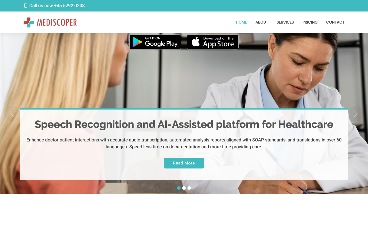 MediScoper - Enhancing Patient-Doctor Sessions with AI Analysis and Diagnosis AI Healthcare