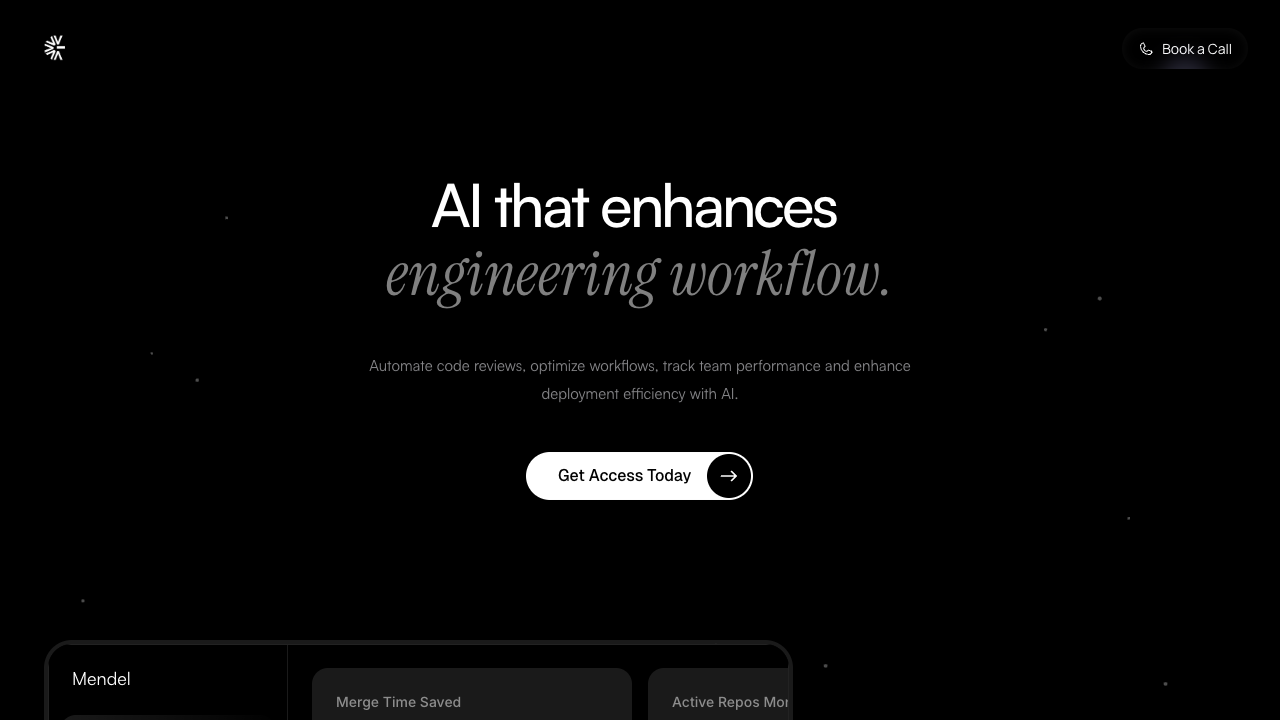 Mendel - The AI tool that helps teams review code easily AI Development Code Quality