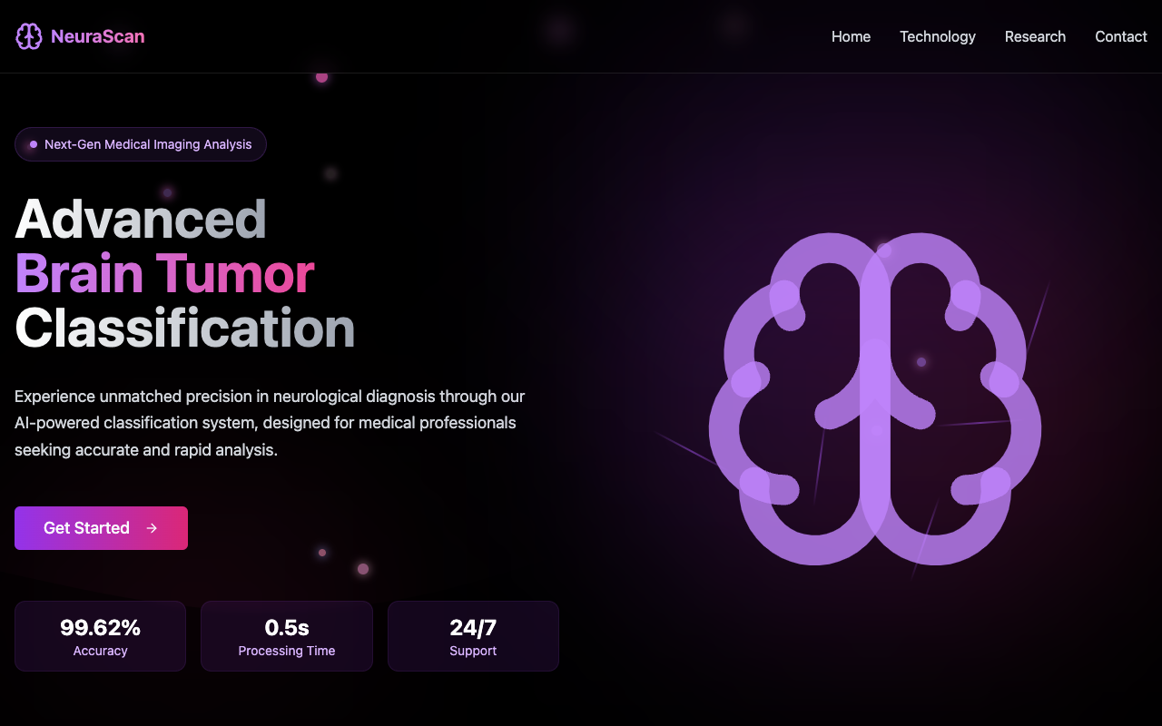 NeuraScan - A smart tool that helps doctors understand brain scans AI healthcare MRI