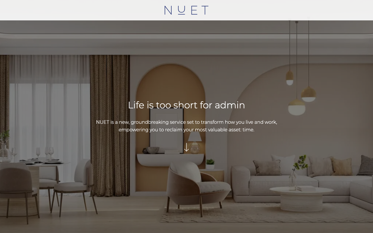 NUET - An AI-powered platform that does your life admin for you AI personal-assistant productivity