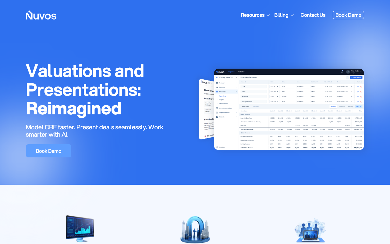 Nuvos - AI Revolutionizing CRE Deal Valuation and Management AI Real Estate