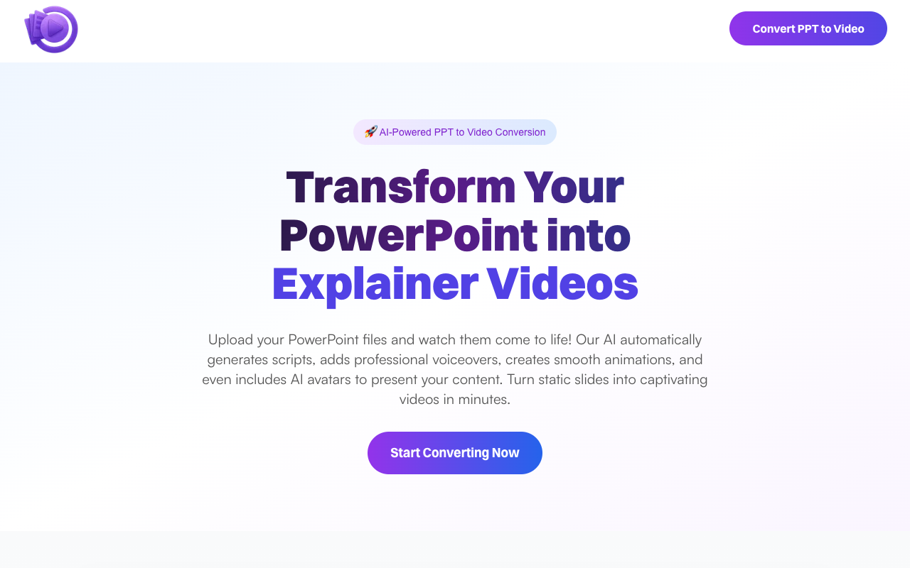 PPT秒变专业视频！AI黑科技Powerpoint to Video AI助你轻松打造吸睛演示