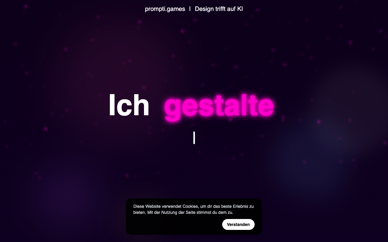 Prompti Games - A fun place to play and share AI mini-games Gaming AI MiniGames