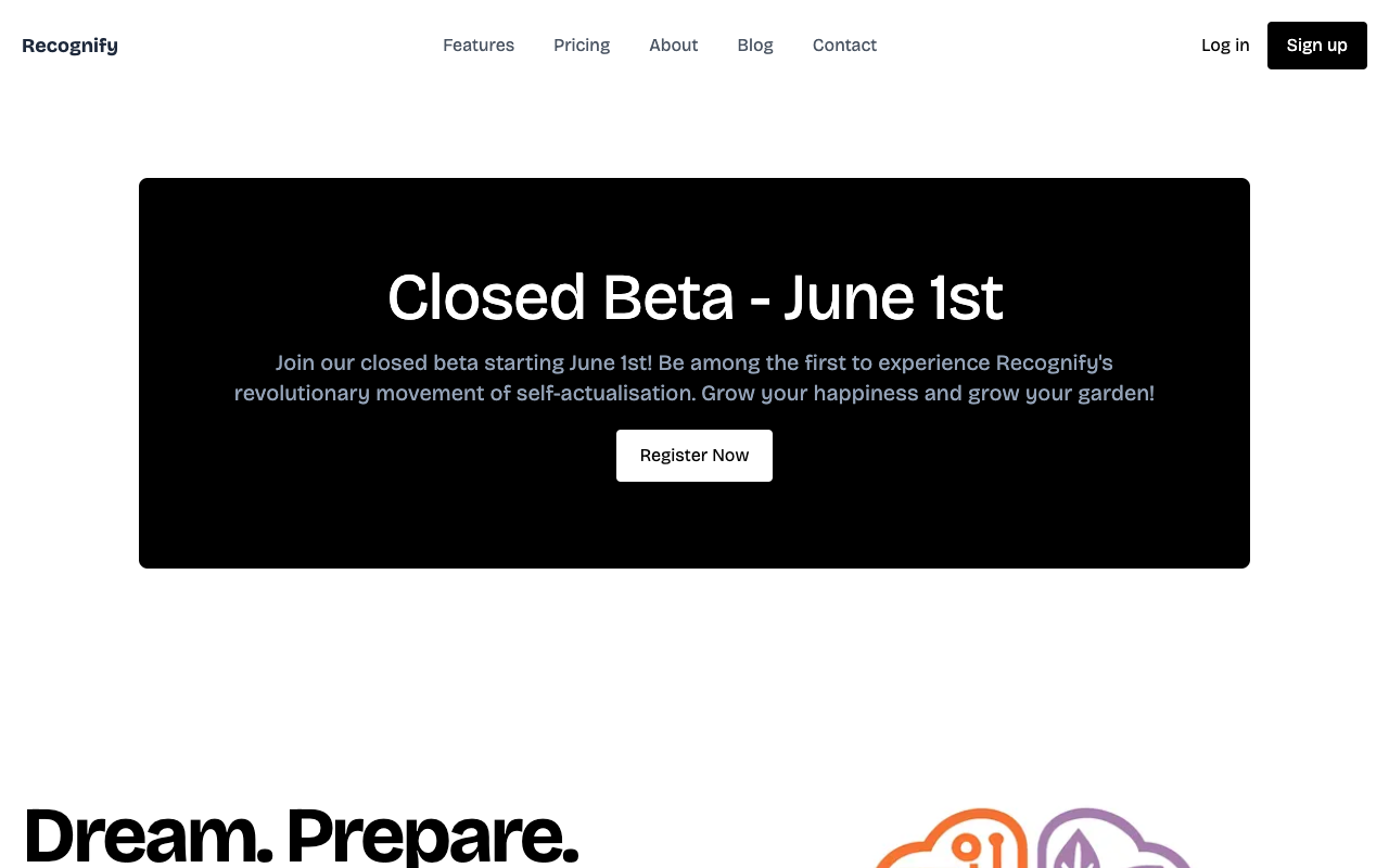 Recognify - The Future of Self-Improvement: AI That Helps You Grow self-improvement AI mental-health