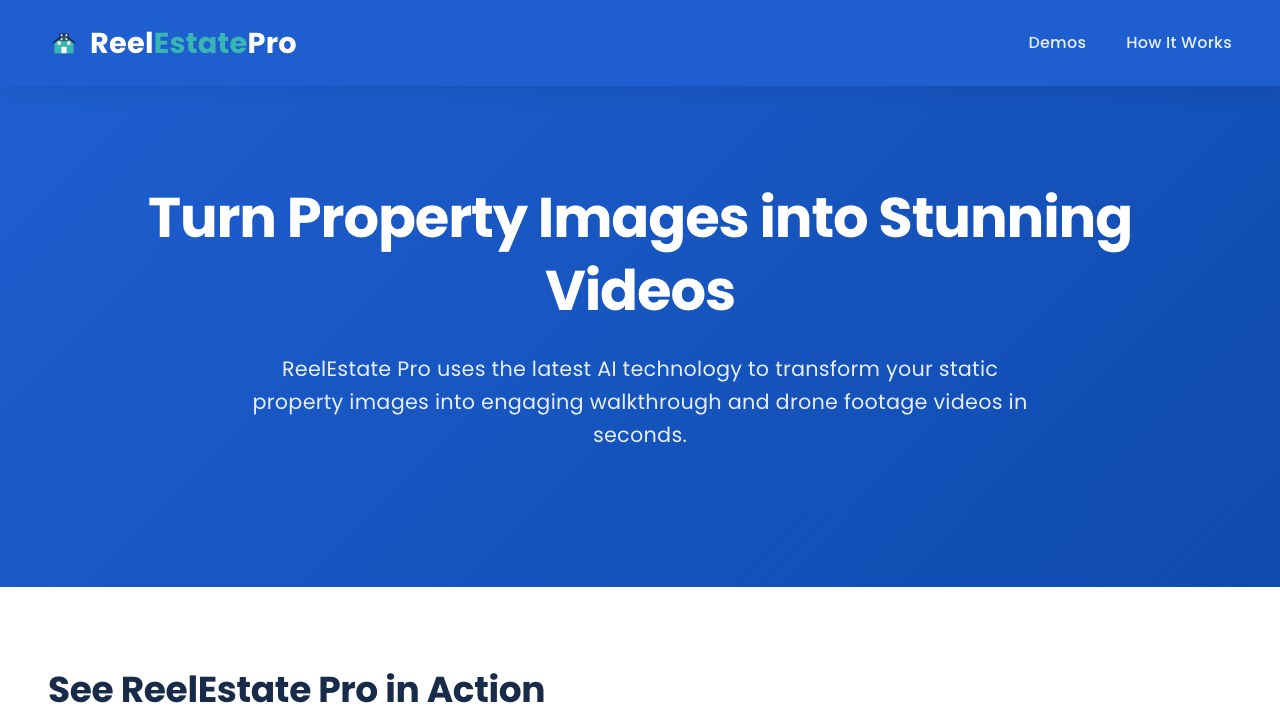 ReelEstate Pro - Make fun videos of houses super fast AI Real Estate