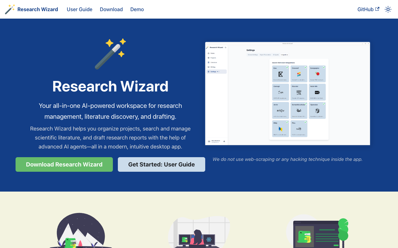 Research Wizard：AI驱动的一站式科研神器，高效管理文献与写作！