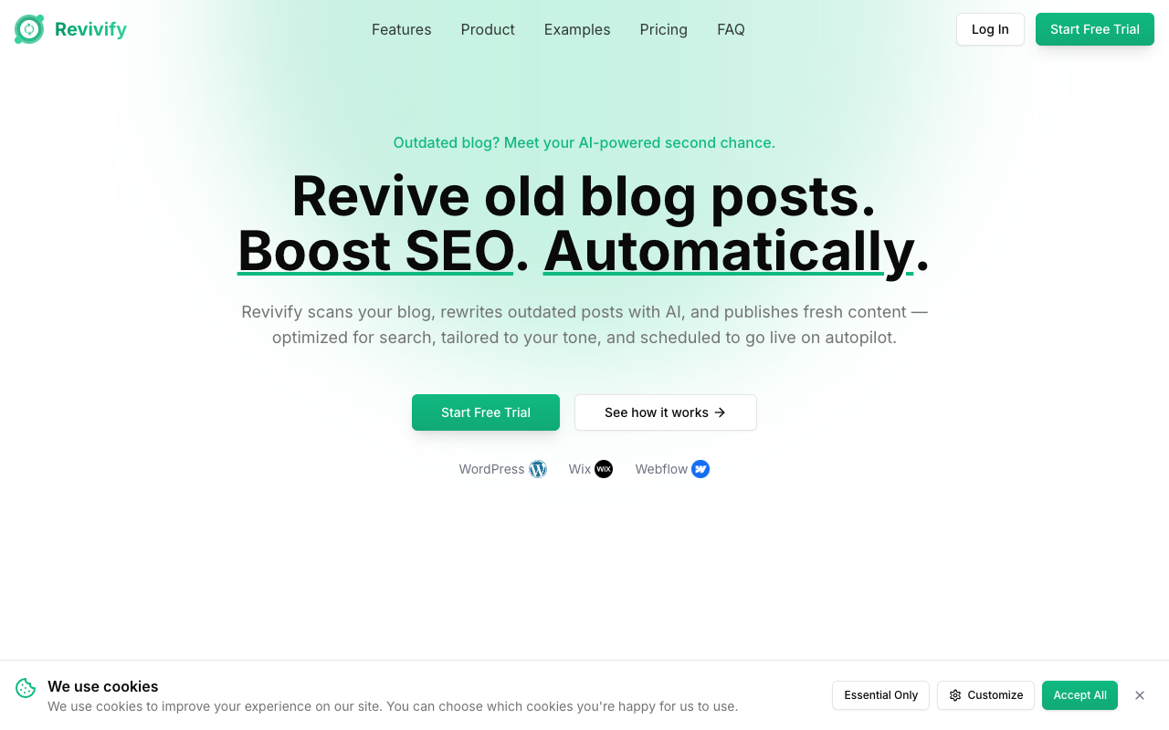 Revivify - Make your old blog posts alive and fun again SEO Blogging