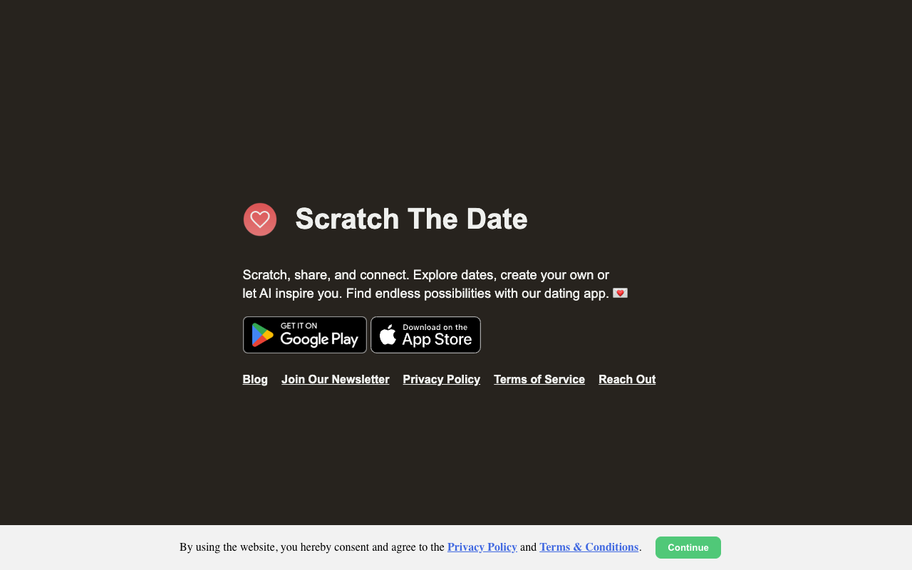 Scratch The Date - Unveil Creative Date Ideas with a Scratch Dating Mobile App
