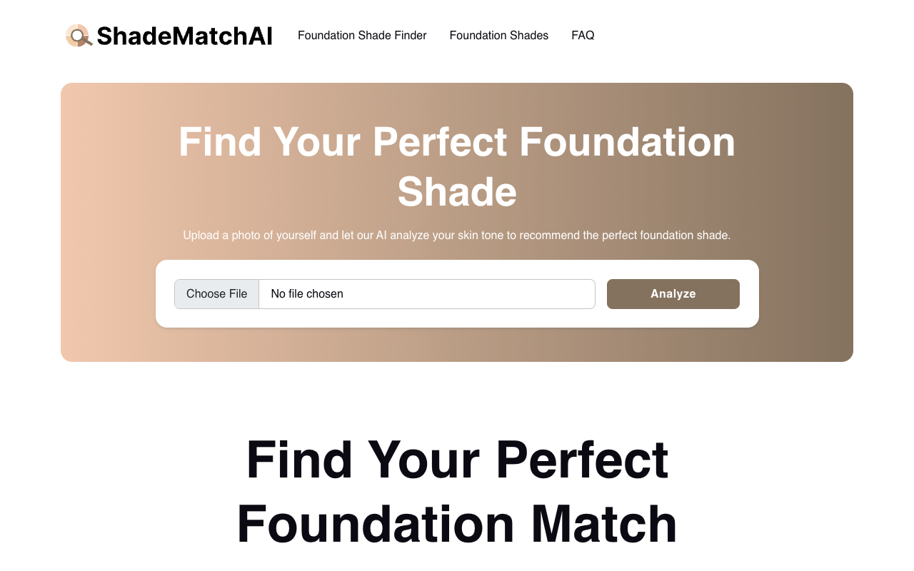 AI精准选色，告别底妆困扰！Shade Match AI革新美妆体验