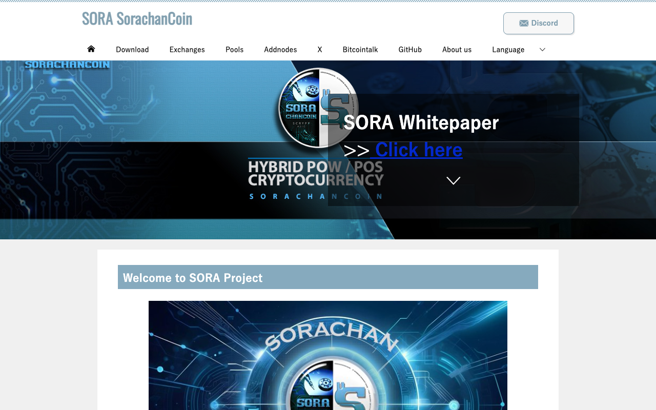 SORA - A smart tool to check your drives safely and quickly Blockchain AI Cryptocurrency