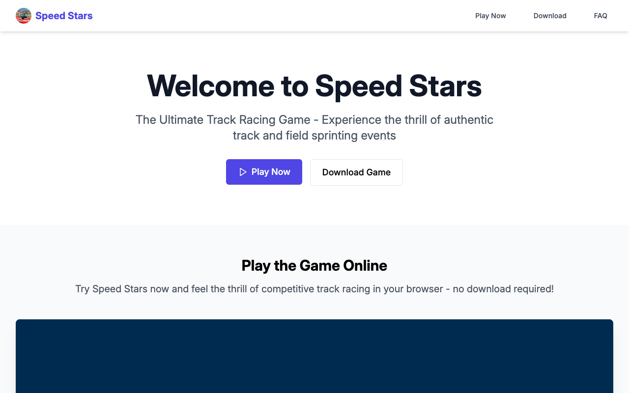Speed Stars - A Fun Race Game That Tests Your Speed and Timing Racing Sports Multiplayer