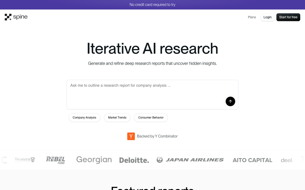 Spine Research：颠覆AI研究，精准掌控数据洞察的终极利器