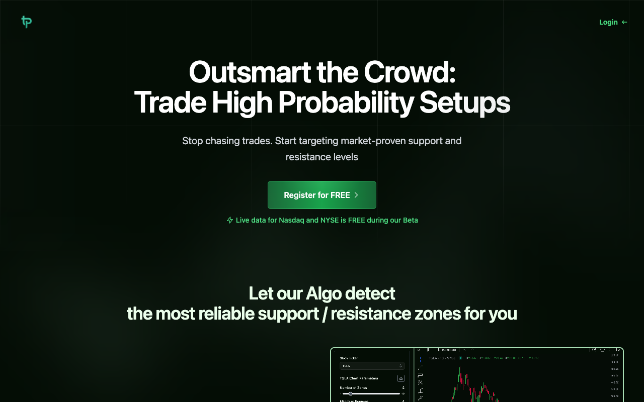 Trading Places：数据驱动交易神器，助你精准捕捉高胜率机会！