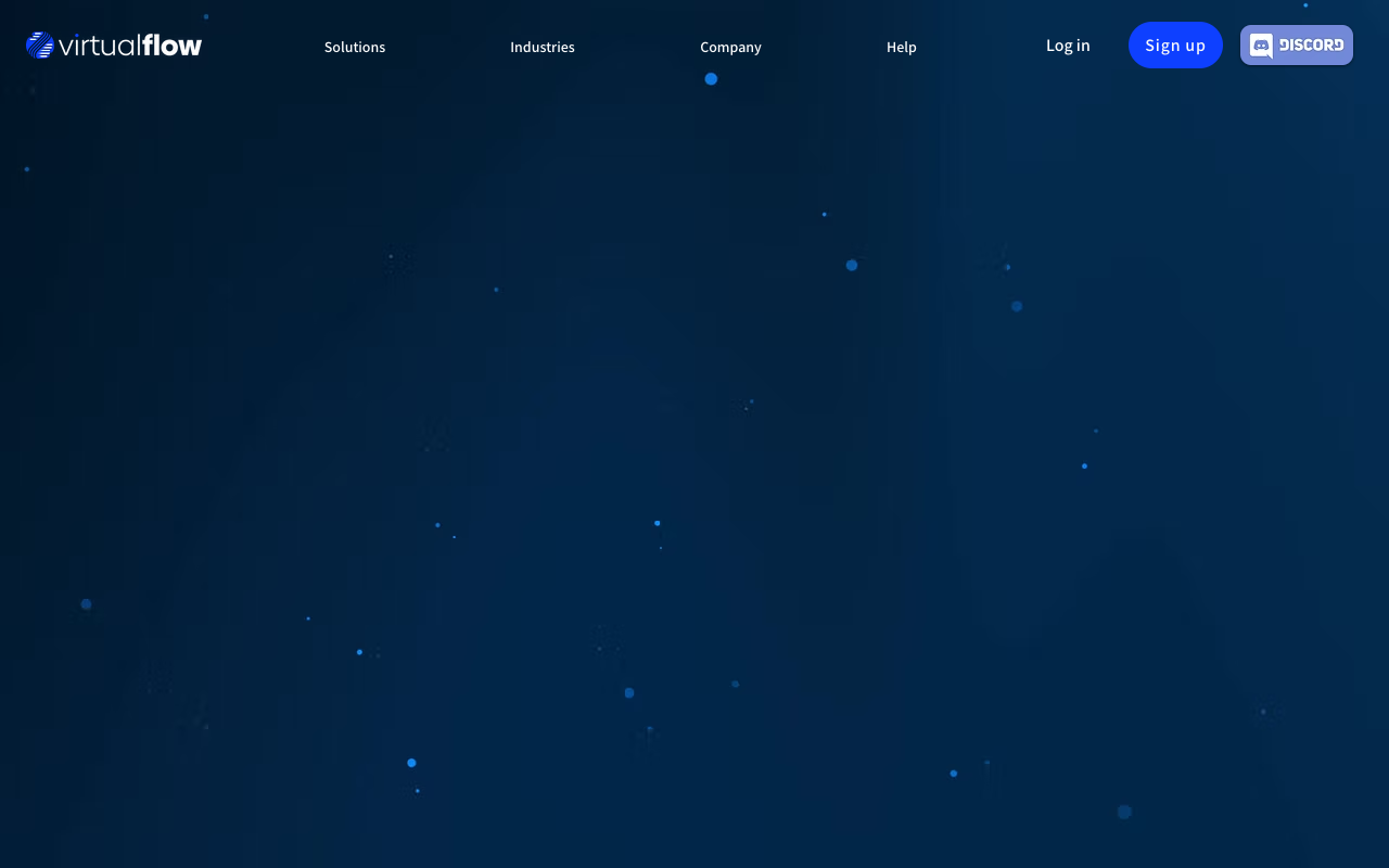 Virtualflow - A tool that helps small businesses get data from documents fast AI Automation Data Extraction