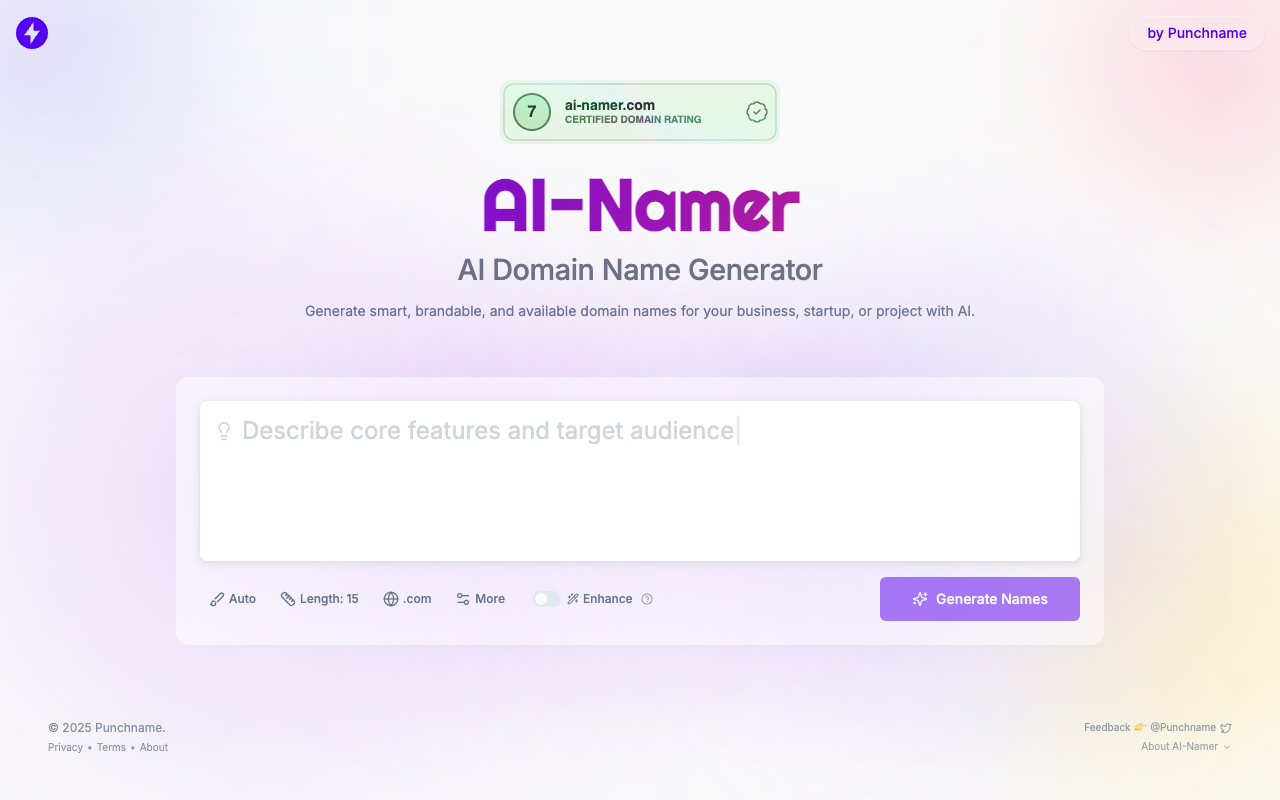 AI智能域名生成神器：三分钟搞定品牌域名注册，助力初创企业快速上线！