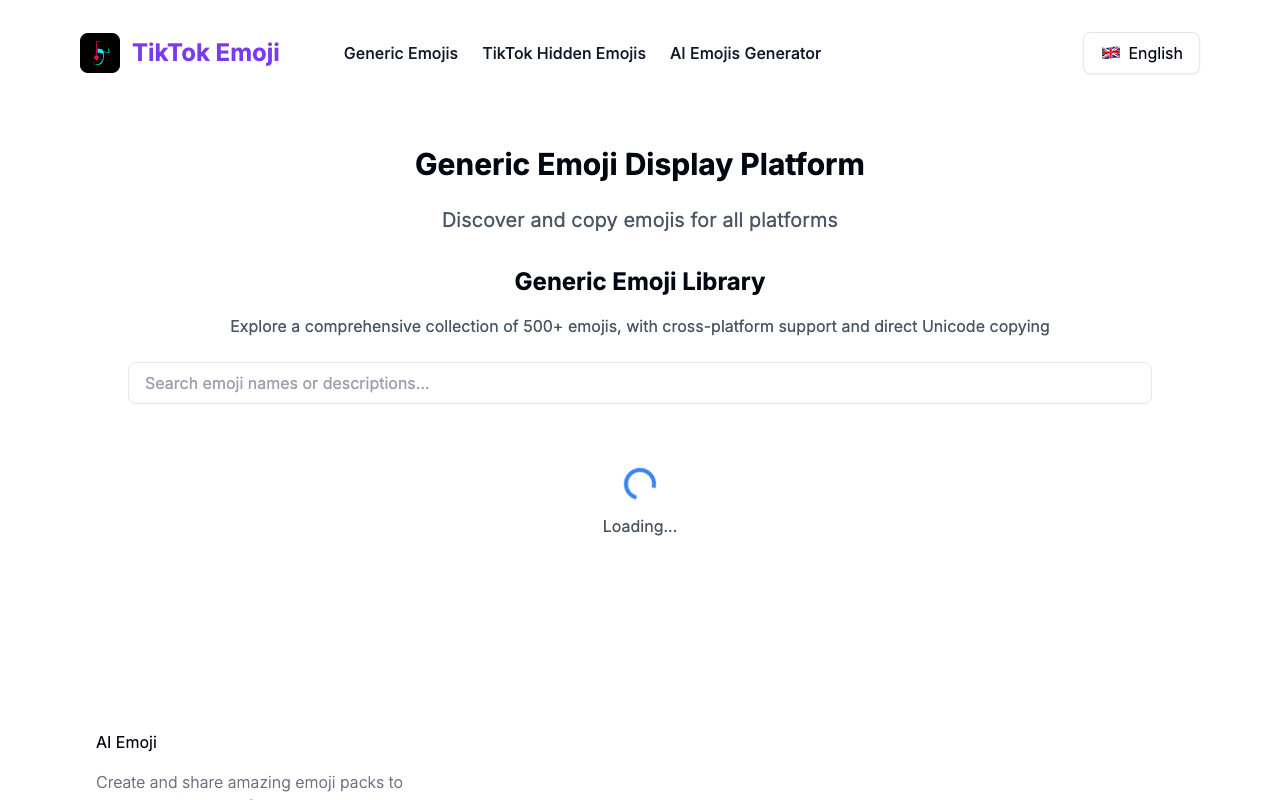 AI-Powered Emoji Generator - Discover creative emojis and transform your text with smart suggestions emoji AI creative-expressions