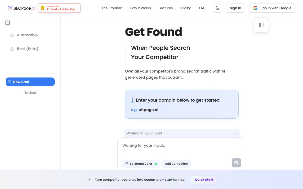 BestPage.ai - An AI-powered platform for creating SEO-optimized ‘Best Of’ listicles in minutes SEO AI listicles