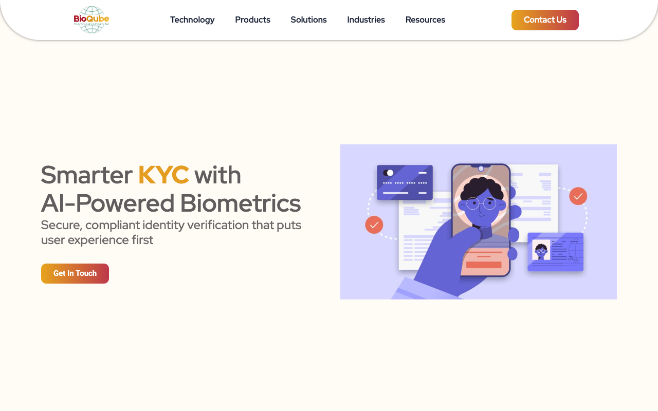 BioKYC - An AI-powered biometric solution for fast and secure customer onboarding KYC biometrics AI