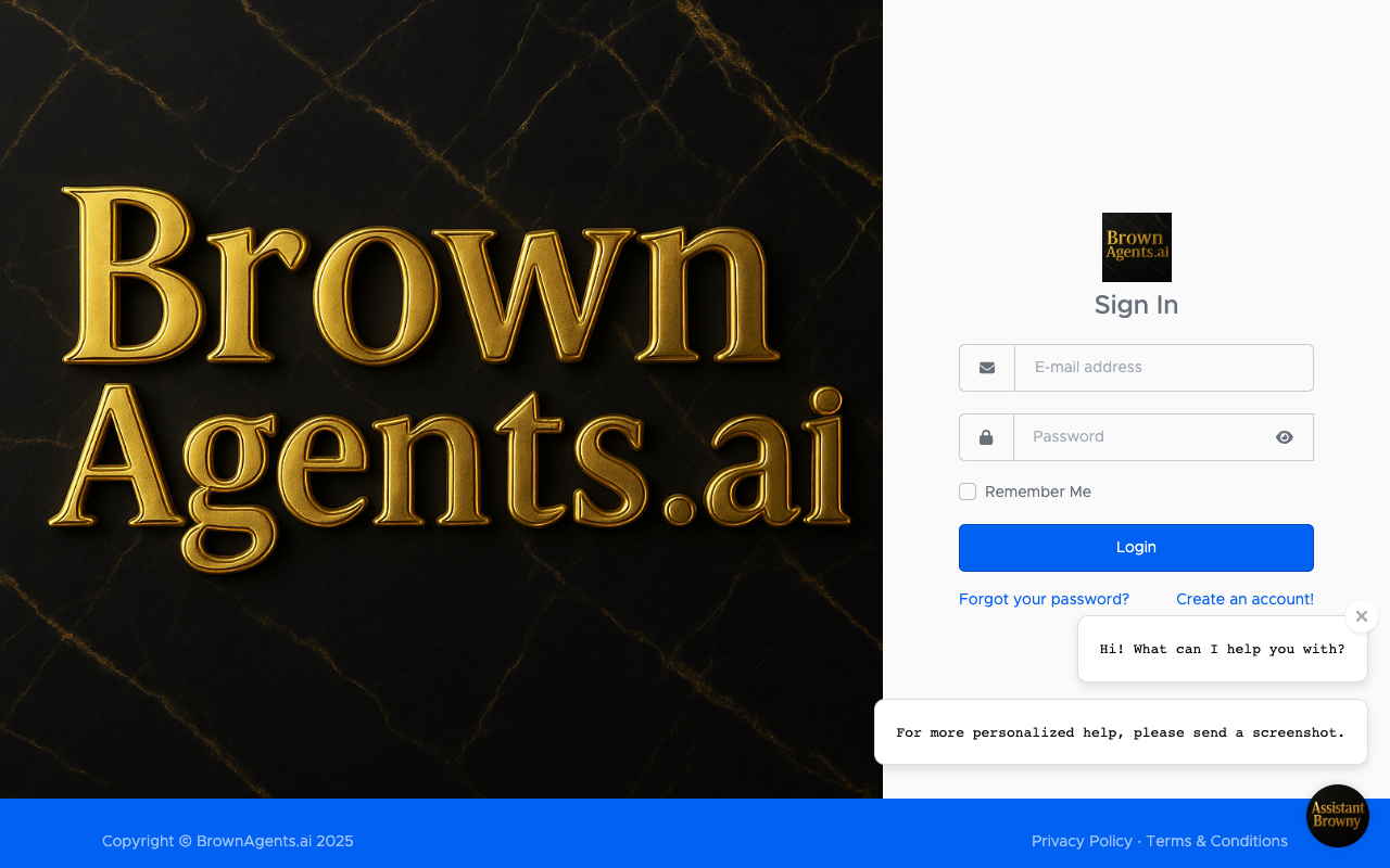 BrownAgents.ai - Create and sell your own AI agents without any coding AI no-code entrepreneurship