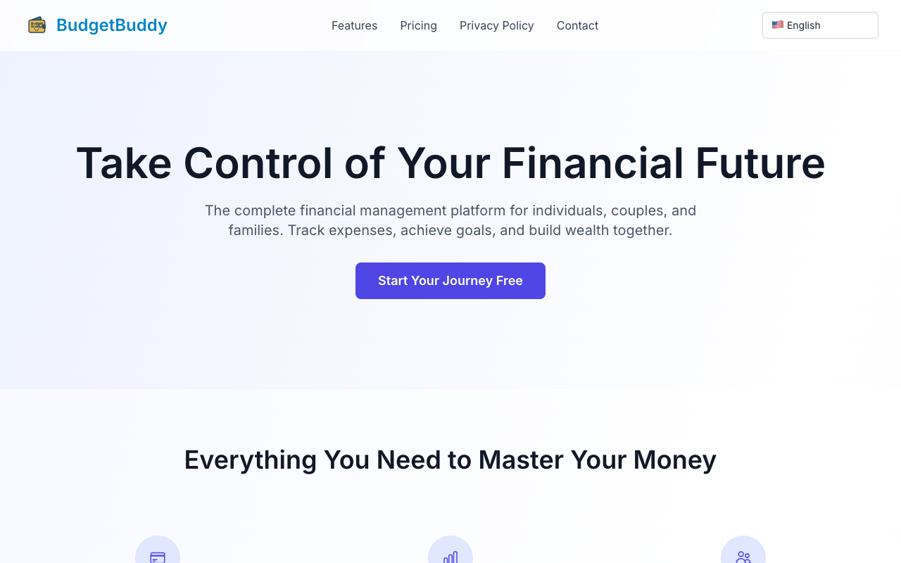 BudgetBuddy.me - Your AI-powered personal finance assistant for smarter budgeting finance budgeting AI