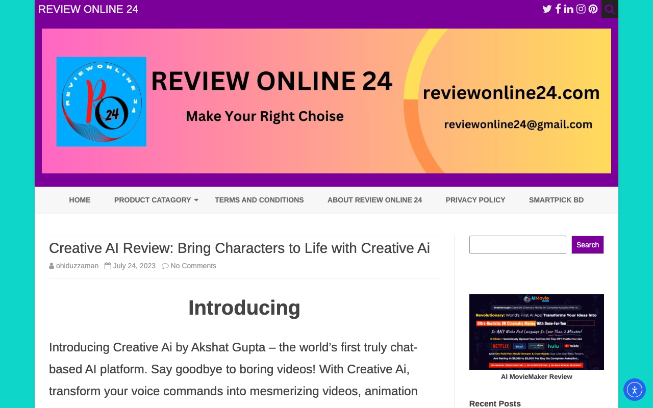 Creative Ai - The first app that turns your voice commands into stunning videos AI video-creation voice-commands