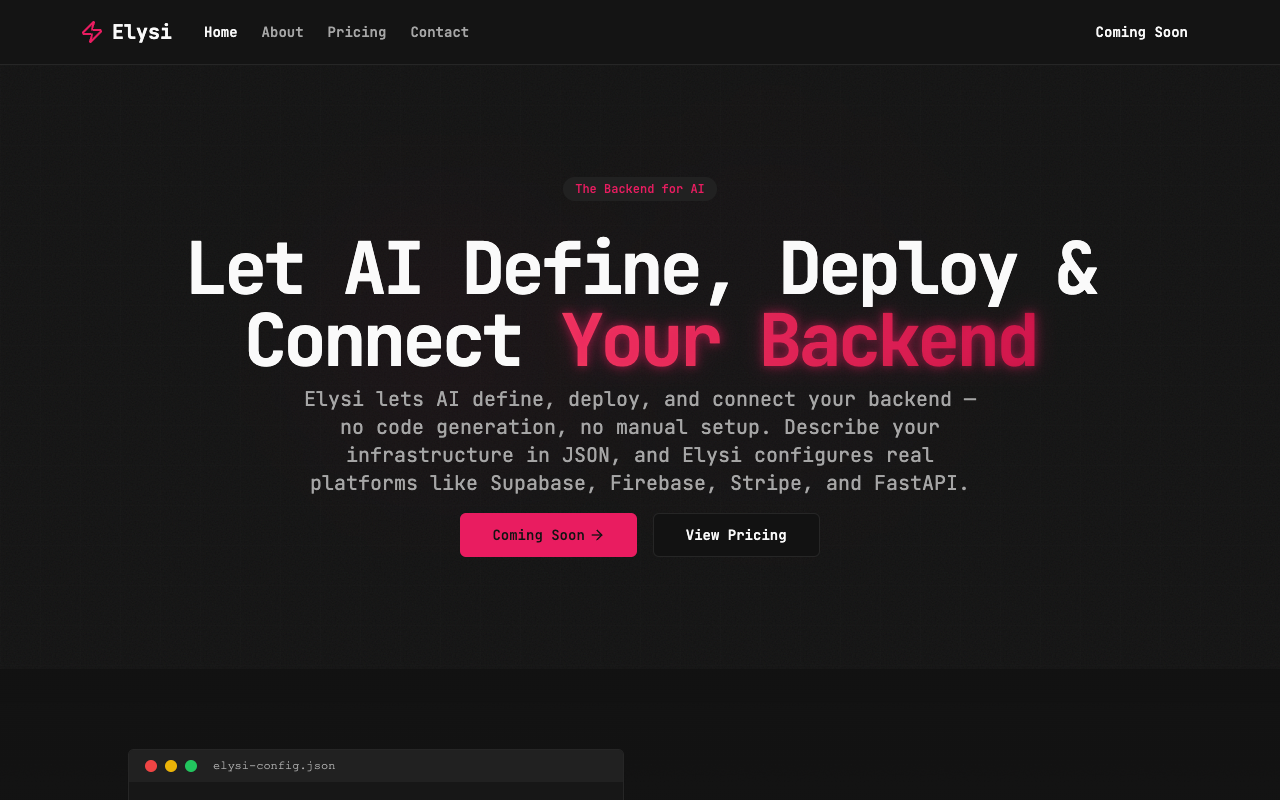 Elysi - Transform APIs into Live SQL Tables for Seamless Integration APIs SQL integration