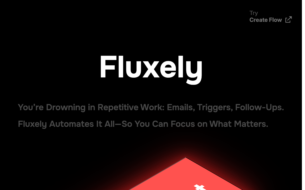 Fluxely - An AI integration engine that automates tasks from voice notes and emails AI automation integration