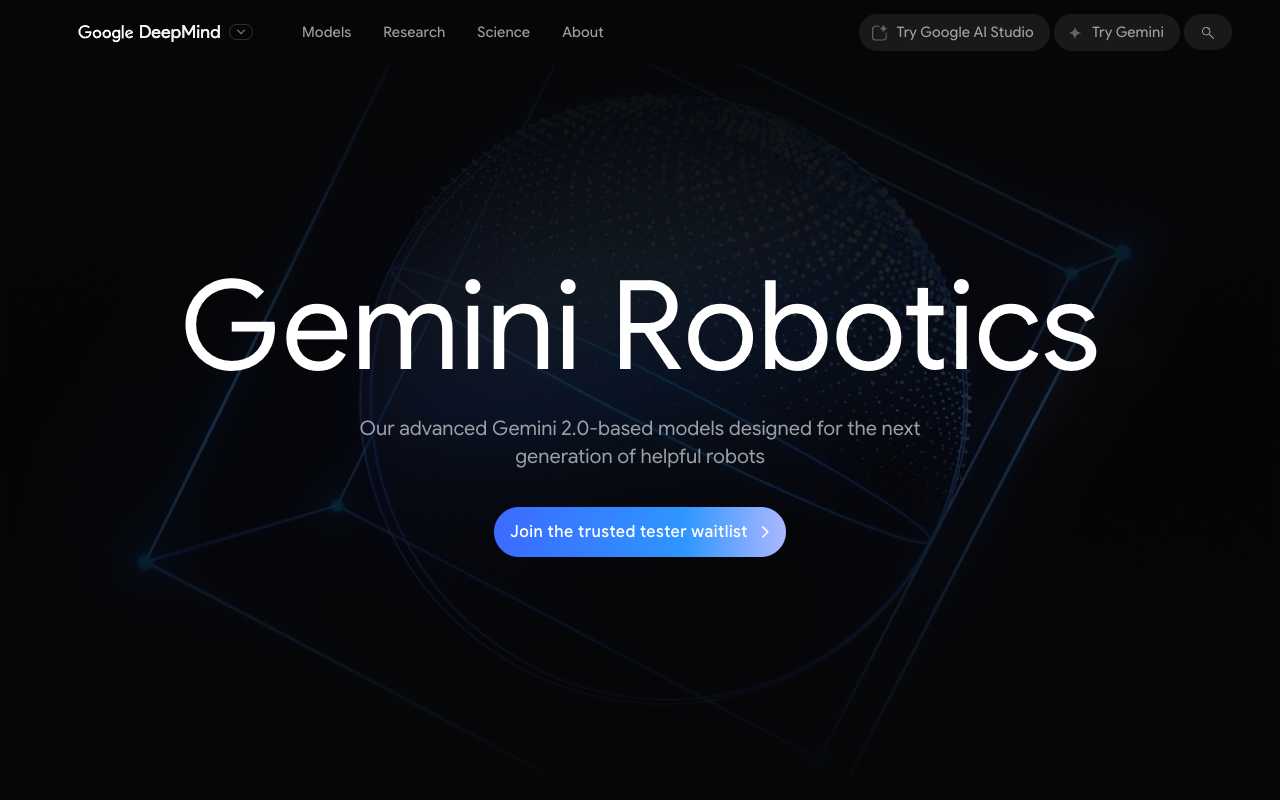 Gemini Robotics - Bringing AI into the Physical World with Advanced Robotics AI robotics multimodal
