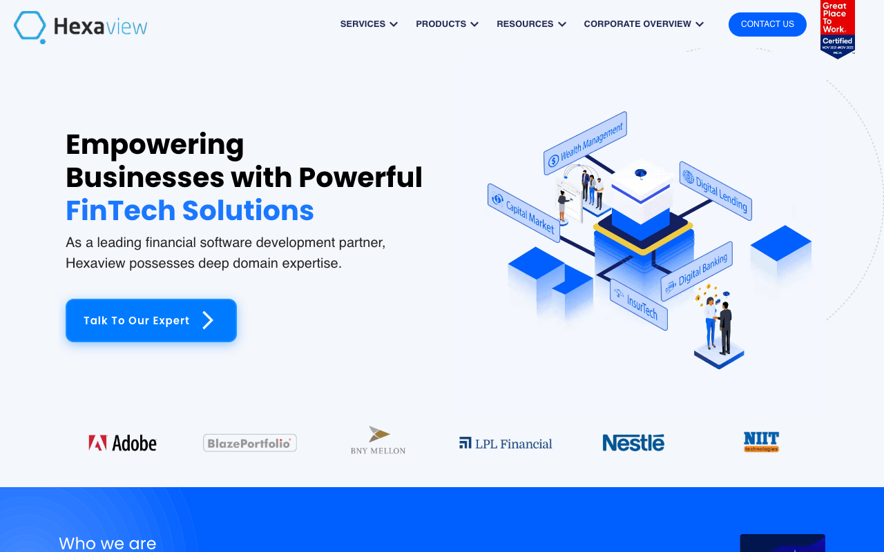 Hexaview Technologies - Empowering Digital Transformation Technology Digital Transformation