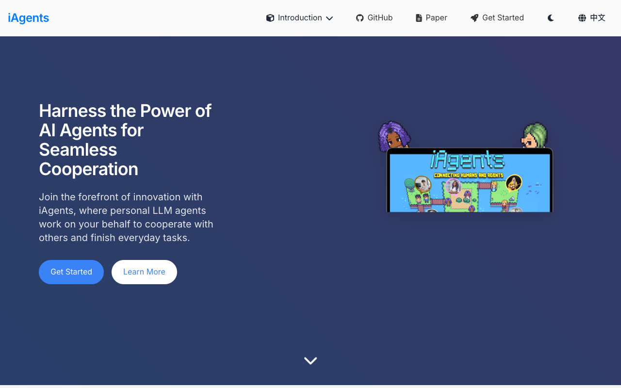 iAgents - Bridging Humans and Agents AI Technology