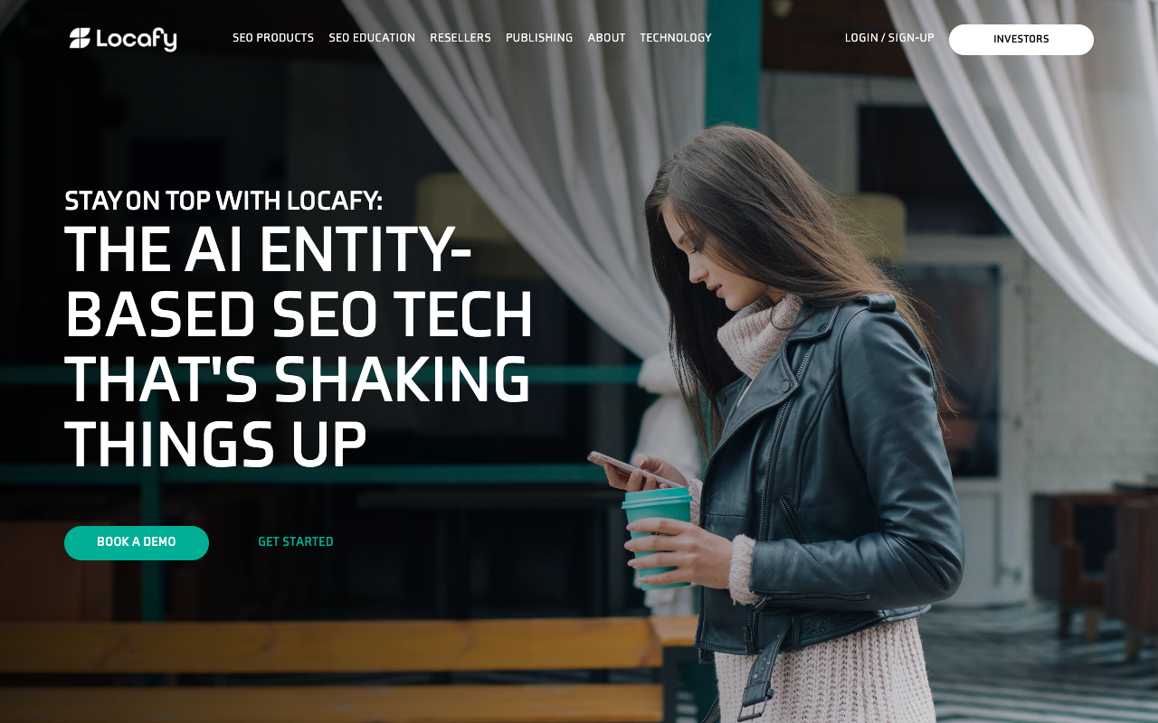 Locafy - The AI entity-based SEO tech that’s shaking things up SEO AI marketing