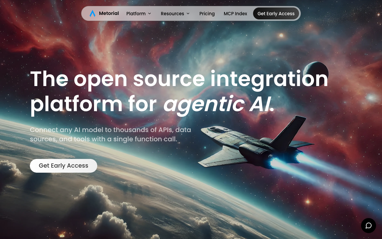 Metorial - The open source integration platform for agentic AI AI integration open-source