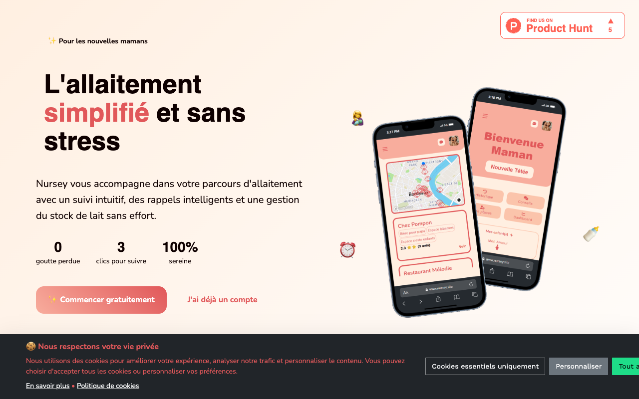 新手妈妈必备！Nursey智能哺乳助手：告别焦虑，轻松开启母乳喂养之旅