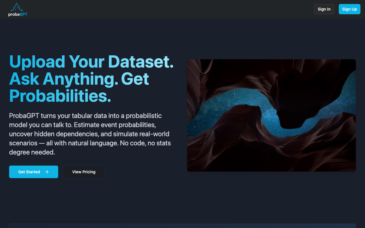 ProbaGPT - An AI assistant for probability and decision-making under uncertainty AI probability data-science