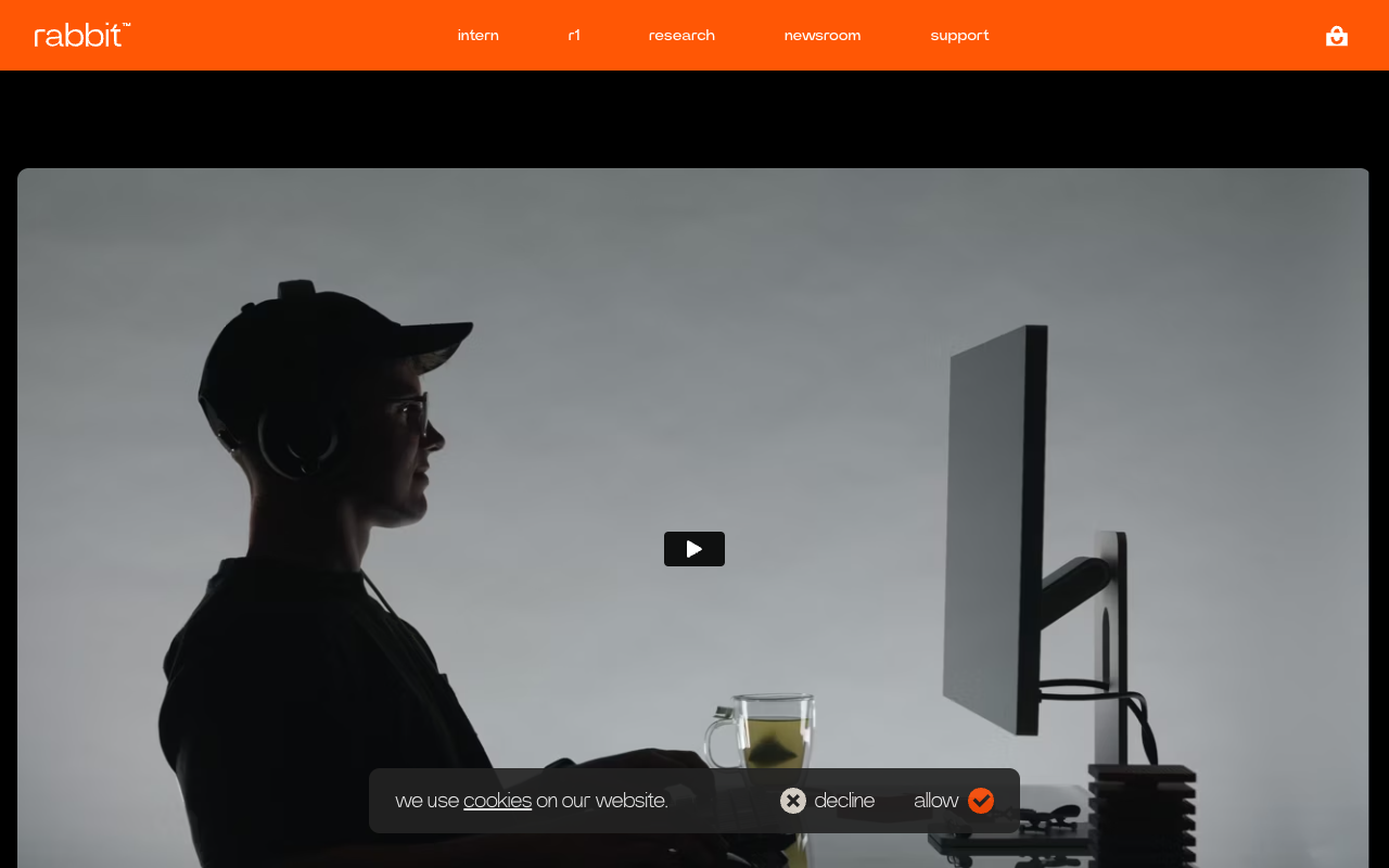 rabbit - An AI startup re-imagining the future of human-machine interaction AI technology human-machine interaction