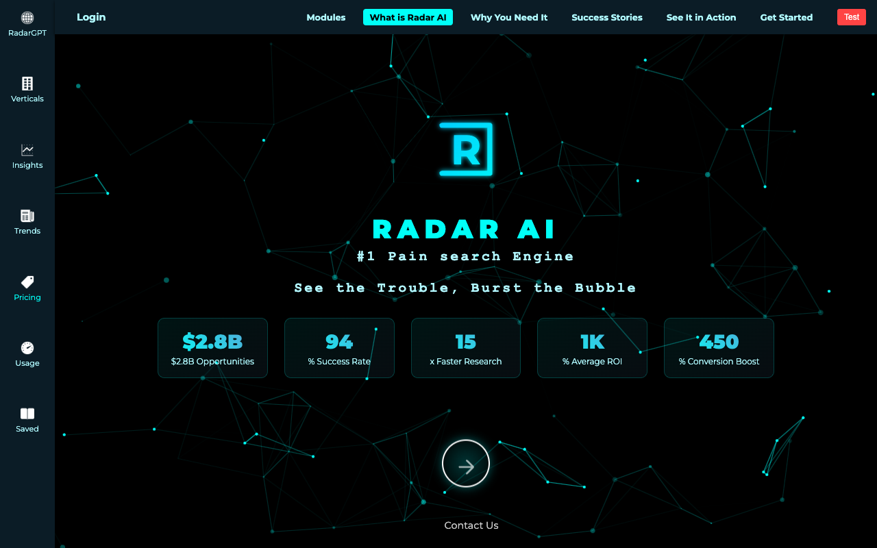 Radar AI - Your Trusted Source for Real-Time Trends and Insights AI real-time trends