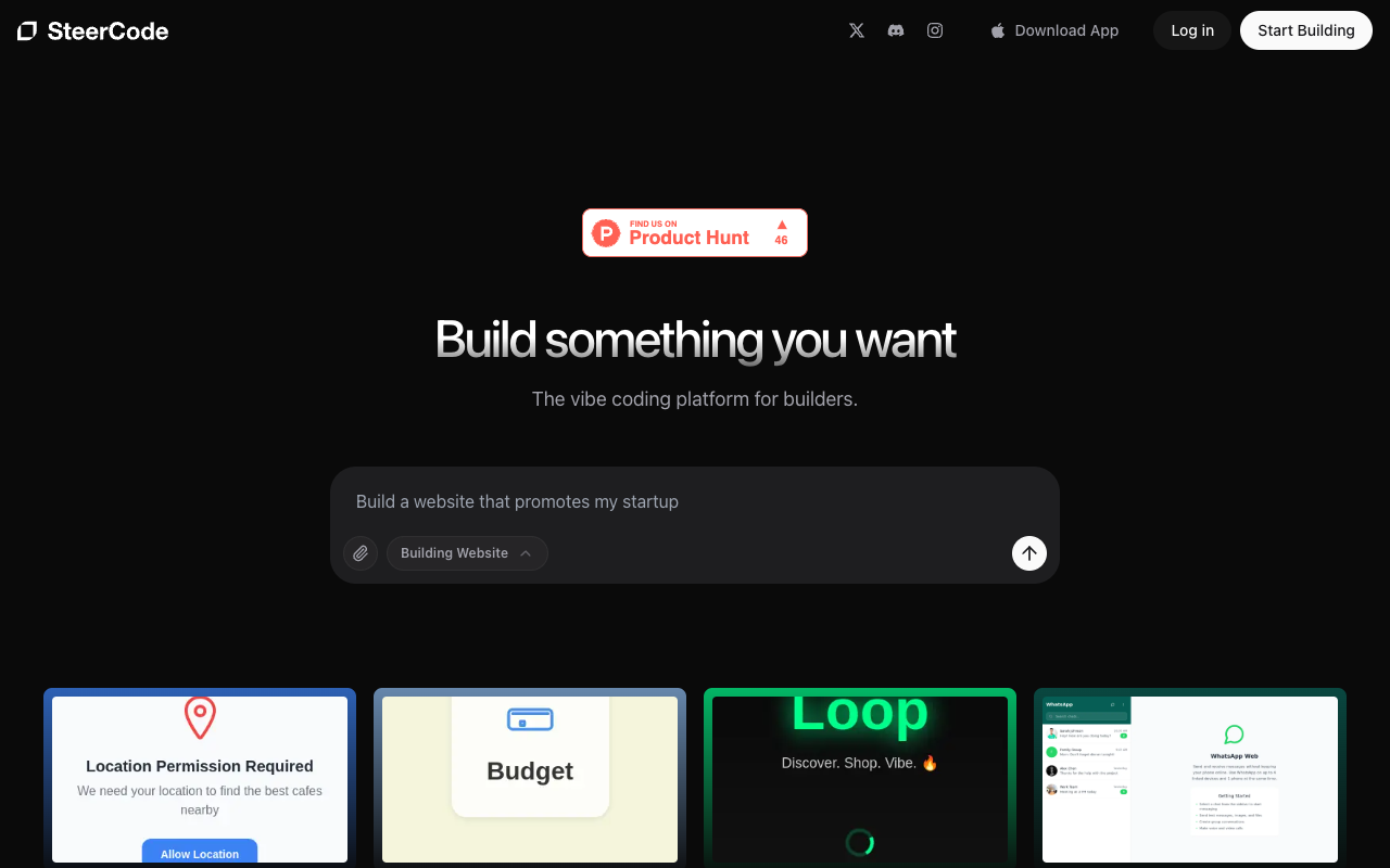 手机零代码开发革命：SteerCode让你动动嘴皮子，轻松打造专属App与网站