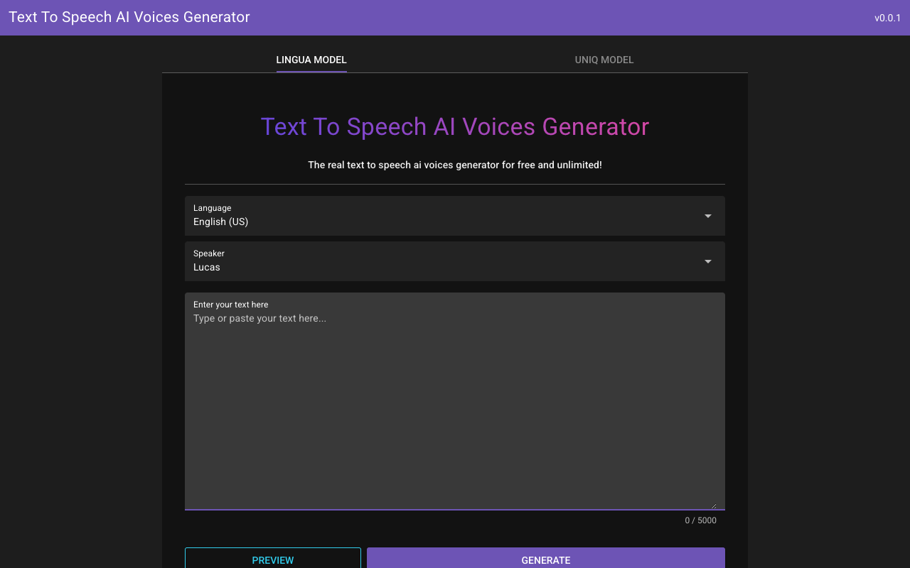 Text to Speech for Free - Generate Unlimited Human-Sounding AI Voices for Your Projects text-to-speech AI voice-generator