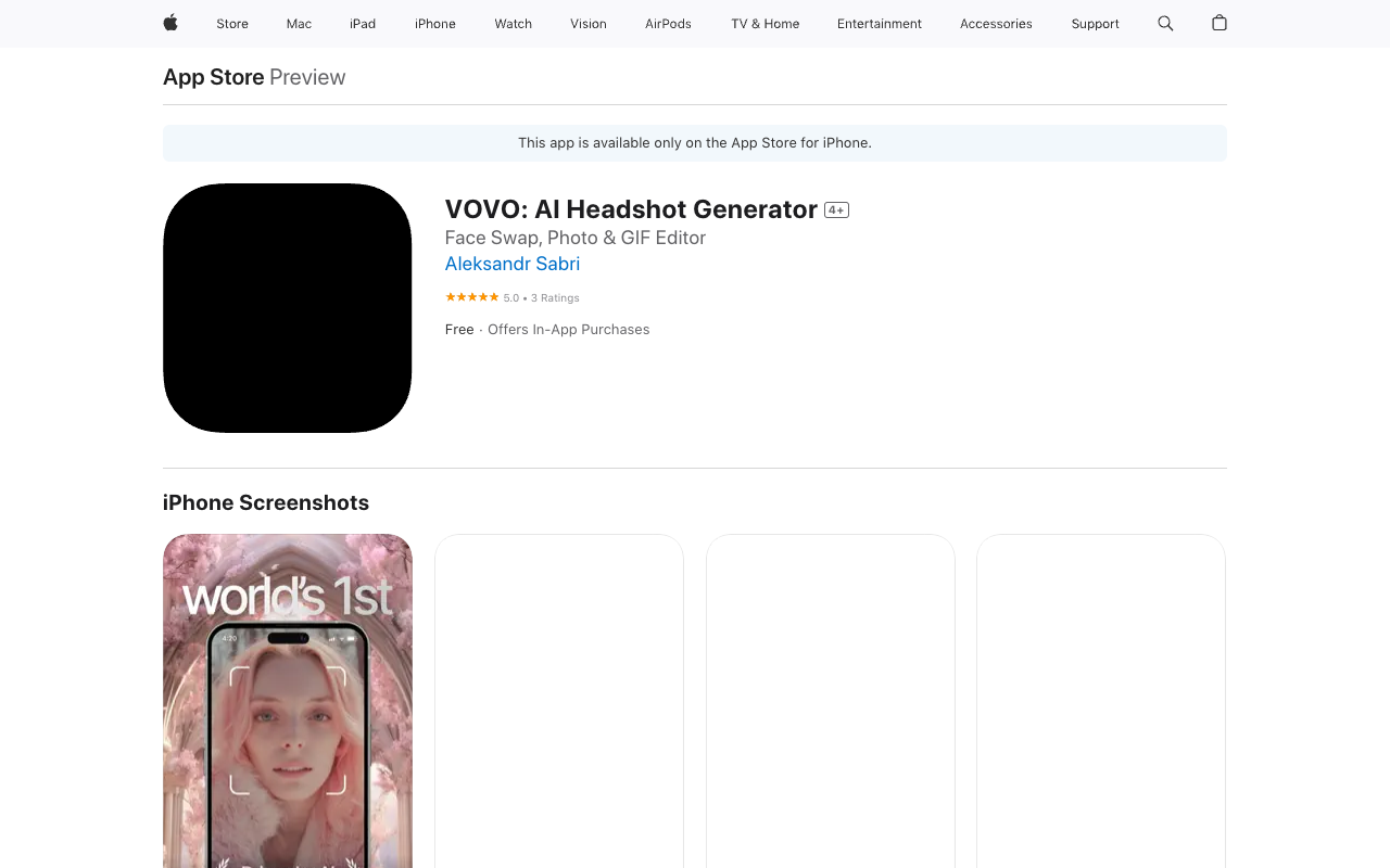 VOVO - AI-Powered Face Swapping and Digital Personas AI Digital