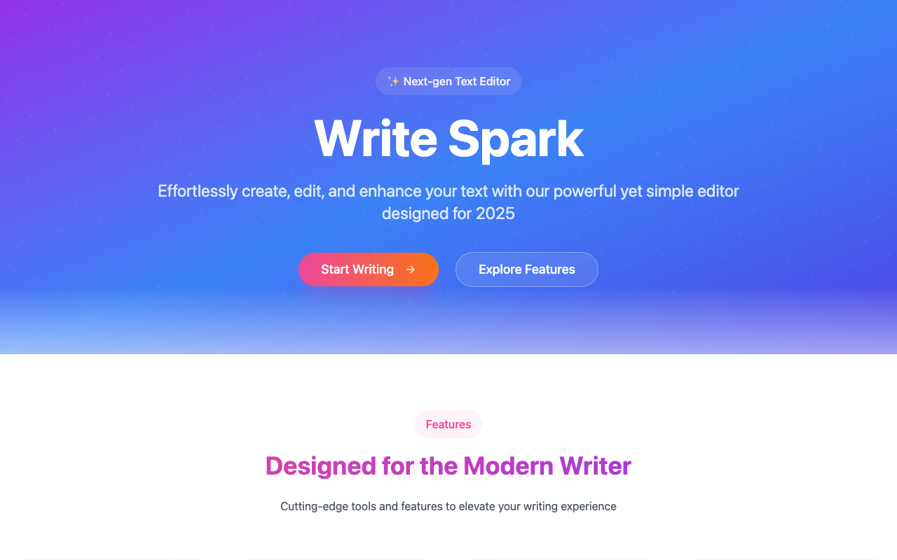 WriteSpark - An AI tool that enhances your text based on your preferences AI text-enhancer writing-tool
