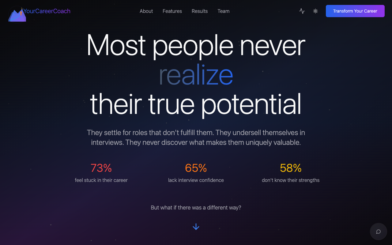 YourCareerCoach.ai - An AI-powered platform to accelerate your career journey career AI coaching